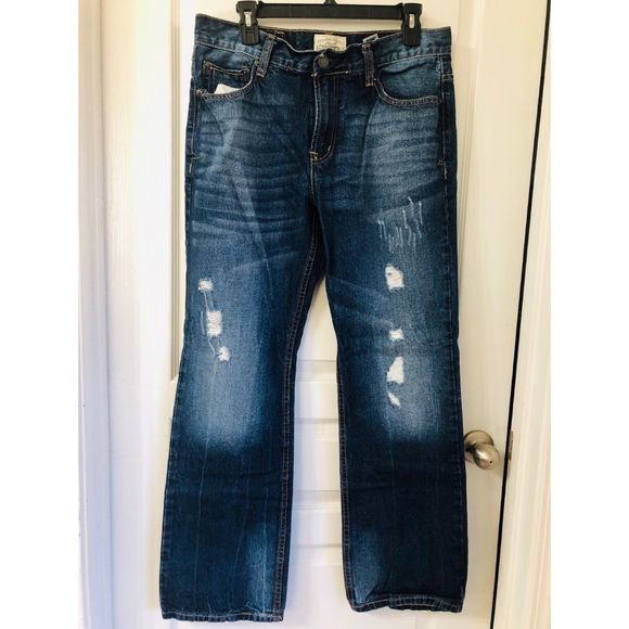 AEROPOSTALE DRIGGS DARK WASH JEANS - Picture 2 of 6